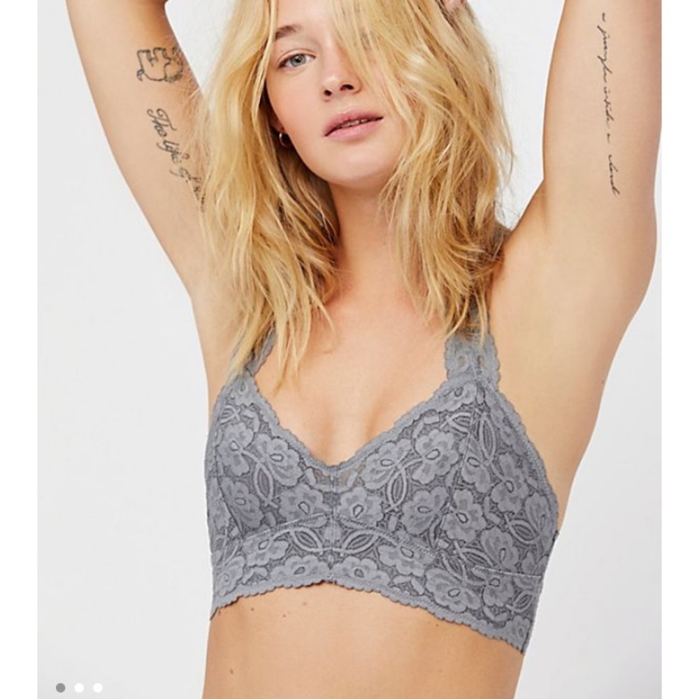 NWT FREE PEOPLE LACE BRALETTE